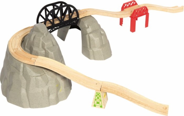 12 piece rocky mountain wooden track expansion pack