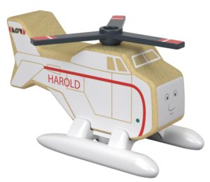 thomas and friends harold wooden helicopter