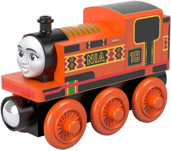 thomas and friends nia wooden train