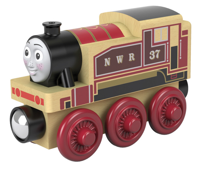 Rosie wooden shop train