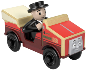 thomas and friends winston wooden track inspection car