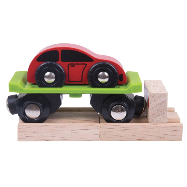 car wooden train wagon