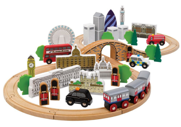 city of london wooden train set