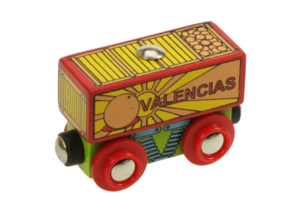 valencias wooden train wagon